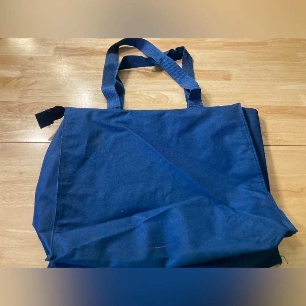 Disney world character zipper tote bag in blue from Disney world
